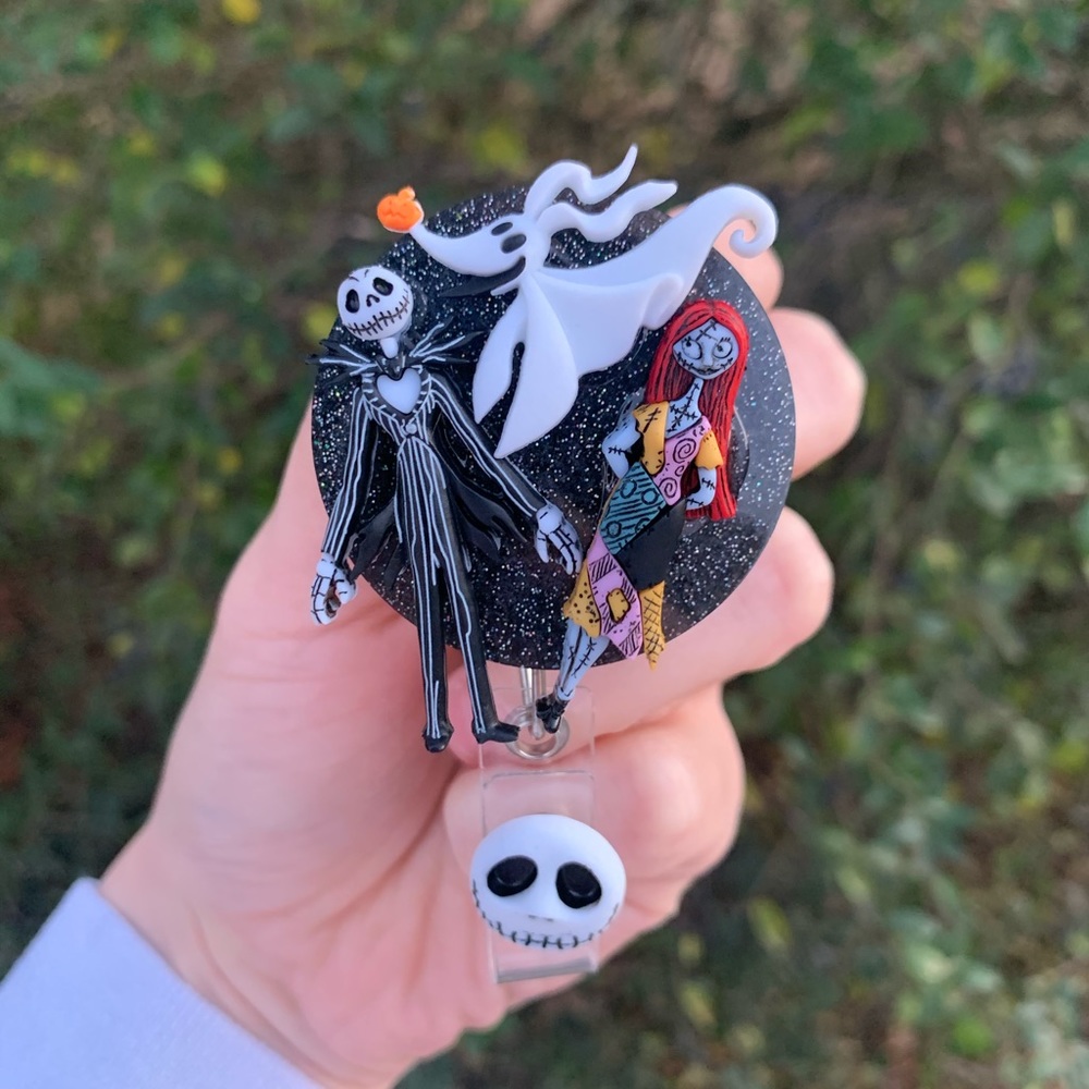 Jack Skellington badge reel